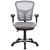 Flash Furniture HL-0001-GY-GG Mid-Back Gray Mesh Multifunction Executive Swivel Ergonomic Office Chair addl-10