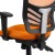 Flash Furniture HL-0001-OR-GG Mid-Back Orange Mesh Multifunction Executive Swivel Ergonomic Office Chair addl-8