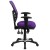 Flash Furniture HL-0001-PUR-GG Mid-Back Purple Mesh Multifunction Executive Swivel Ergonomic Office Chair addl-9