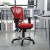 Flash Furniture HL-0001-RED-GG Mid-Back Red Mesh Multifunction Executive Swivel Ergonomic Office Chair addl-1