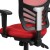 Flash Furniture HL-0001-RED-GG Mid-Back Red Mesh Multifunction Executive Swivel Ergonomic Office Chair addl-8