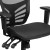 Flash Furniture HL-0001T-GG Mid-Back Transparent Black Mesh Multifunction Executive Swivel Ergonomic Office Chair addl-10