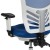 Flash Furniture HL-0001-WH-BLUE-GG Mid-Back Blue Mesh Multifunction Executive Swivel Ergonomic Office Chair with White Frame addl-13