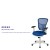 Flash Furniture HL-0001-WH-BLUE-GG Mid-Back Blue Mesh Multifunction Executive Swivel Ergonomic Office Chair with White Frame addl-4