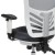 Flash Furniture HL-0001-WH-DKGY-GG Mid-Back Dark Gray Mesh Multifunction Executive Swivel Ergonomic Office Chair with White Frame addl-13