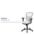 Flash Furniture HL-0001-WH-GG Mid-Back White Mesh Multifunction Executive Swivel Ergonomic Office Chair addl-4