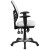Flash Furniture HL-0001-WH-GG Mid-Back White Mesh Multifunction Executive Swivel Ergonomic Office Chair addl-9