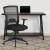 Flash Furniture HL-0004K-GG Mid-Back Black Mesh Executive Swivel Ergonomic Office Chair with Back Angle Adjustment addl-1