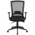 Flash Furniture HL-0004K-GG Mid-Back Black Mesh Executive Swivel Ergonomic Office Chair with Back Angle Adjustment addl-6