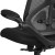 Flash Furniture HL-0013-GG High Back Black Mesh Executive Swivel Ergonomic Office Chair with Lumbar Support addl-10