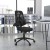 Flash Furniture HL-0013-GG High Back Black Mesh Executive Swivel Ergonomic Office Chair with Lumbar Support addl-4