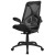 Flash Furniture HL-0013-GG High Back Black Mesh Executive Swivel Ergonomic Office Chair with Lumbar Support addl-6