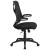 Flash Furniture HL-0013-GG High Back Black Mesh Executive Swivel Ergonomic Office Chair with Lumbar Support addl-8