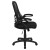 Flash Furniture HL-0016-1-BK-BK-GG High Back Black Mesh Ergonomic Swivel Office Chair with Black Frame and Flip-up Arms addl-9
