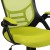 Flash Furniture HL-0016-1-BK-GN-GG High Back Green Mesh Ergonomic Swivel Office Chair with Black Frame and Flip-up Arms addl-8