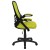 Flash Furniture HL-0016-1-BK-GN-GG High Back Green Mesh Ergonomic Swivel Office Chair with Black Frame and Flip-up Arms addl-9
