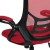 Flash Furniture HL-0016-1-BK-RED-GG High Back Red Mesh Ergonomic Swivel Office Chair with Black Frame and Flip-up Arms addl-13