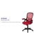 Flash Furniture HL-0016-1-BK-RED-GG High Back Red Mesh Ergonomic Swivel Office Chair with Black Frame and Flip-up Arms addl-4