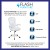 Flash Furniture HL-0016-1-WH-WH-GG High Back White Mesh Ergonomic Swivel Office Chair with White Frame and Flip-up Arms addl-3