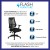 Flash Furniture HL-0017-GG High Back Black Mesh Multifunction Swivel Ergonomic Task Office Chair with Adjustable Arms addl-3