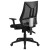 Flash Furniture HL-0017-GG High Back Black Mesh Multifunction Swivel Ergonomic Task Office Chair with Adjustable Arms addl-6