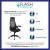 Flash Furniture HL-0018-GG High Back Black Mesh Executive Swivel Office Chair with Flip-Up Arms addl-3