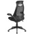 Flash Furniture HL-0018-GG High Back Black Mesh Executive Swivel Office Chair with Flip-Up Arms addl-6