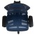 Flash Furniture H-LC-1388F-1K-BL-GG LO Blue Ergonomic Mesh Office Chair with 2-to-1 Synchro-Tilt, Headrest, Lumbar Support addl-9