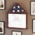 Flash Furniture HMHD-22M142Y-MHG-GG Flag and Certificate Solid Pine Wood Display Case, Fits 3" x 5" Folded Flag, Mahogany Finish addl-5