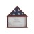 Flash Furniture HMHD-22M192Y-MHG-GG Flag and Certificate Solid Pine Wood Display Case, Fits 9" x 5" Folded Burial Flag, Mahogany Finish addl-10