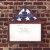 Flash Furniture HMHD-22M192Y-MHG-GG Flag and Certificate Solid Pine Wood Display Case, Fits 9" x 5" Folded Burial Flag, Mahogany Finish addl-6