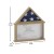 Flash Furniture HMHD-22M192Y-WEATH-GG Weathered Wood Flag and Certificate Solid Pine Wood Display Case, Fits 9" x 5" Folded Burial Flag addl-4