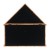 Flash Furniture HMHD-22M192Y-WEATH-GG Weathered Wood Flag and Certificate Solid Pine Wood Display Case, Fits 9" x 5" Folded Burial Flag addl-7
