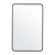 Flash Furniture HMHD-22M199YBN-BK-GG Matte Black 24" x 36" Decorative Wall Mirror with Rounded Corners addl-9