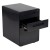 Flash Furniture HZ-AP535-01-BK-GG Ergonomic Black 3-Drawer Mobile Locking Filing Cabinet with Hanging Drawer addl-7