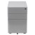 Flash Furniture HZ-CHPL-01-GRY-GG Gray Modern 3-Drawer Mobile Locking Filing Cabinet and Hanging Drawer addl-9
