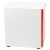 Flash Furniture HZ-CHPL-02-RED-WH-GG White with Red Faceplate Modern 3-Drawer Mobile Locking Filing Cabinet with Letter/Legal Drawer addl-8