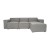Flash Furniture IS-IT2231-4PCSEC-GRY-GG Luxury Modular 4 Piece Sectional Sofa, Gray addl-10