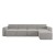 Flash Furniture IS-IT2231-5PCSEC-GRY-GG Luxury Modular 5 Piece Sectional Sofa, Gray addl-10