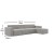 Flash Furniture IS-IT2231-5PCSEC-GRY-GG Luxury Modular 5 Piece Sectional Sofa, Gray addl-4