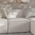 Flash Furniture IS-IT2231-MC-CRM-GG Luxury Modular Sectional Sofa, Armless Center Seat, Cream addl-1