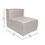 Flash Furniture IS-IT2231-MC-CRM-GG Luxury Modular Sectional Sofa, Armless Center Seat, Cream addl-4