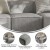 Flash Furniture IS-IT2231-MC-GRY-GG Luxury Modular Sectional Sofa, Armless Center Seat, Gray addl-3