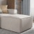 Flash Furniture IS-IT2231-OT-CRM-GG Luxury Modular Sectional Sofa, Ottoman Seat, Cream addl-1