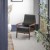 Flash Furniture IS-IT673317-BK-GG Mid-Century Modern Black LeatherSoft Armchair with Walnut Wood Frame addl-1