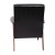 Flash Furniture IS-IT673317-BK-GG Mid-Century Modern Black LeatherSoft Armchair with Walnut Wood Frame addl-7