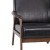 Flash Furniture IS-IT673317-BK-GG Mid-Century Modern Black LeatherSoft Armchair with Walnut Wood Frame addl-8