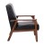 Flash Furniture IS-IT673317-BK-GG Mid-Century Modern Black LeatherSoft Armchair with Walnut Wood Frame addl-9