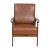 Flash Furniture IS-IT673317-BR-GG Mid-Century Modern Cognac LeatherSoft Armchair with Walnut Wood Frame addl-10
