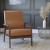 Flash Furniture IS-IT673317-BR-GG Mid-Century Modern Cognac LeatherSoft Armchair with Walnut Wood Frame addl-6